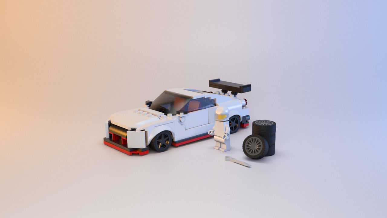 Lego Speed Champions - Nissan GTR Nismo - 76896 3D model | CGTrader