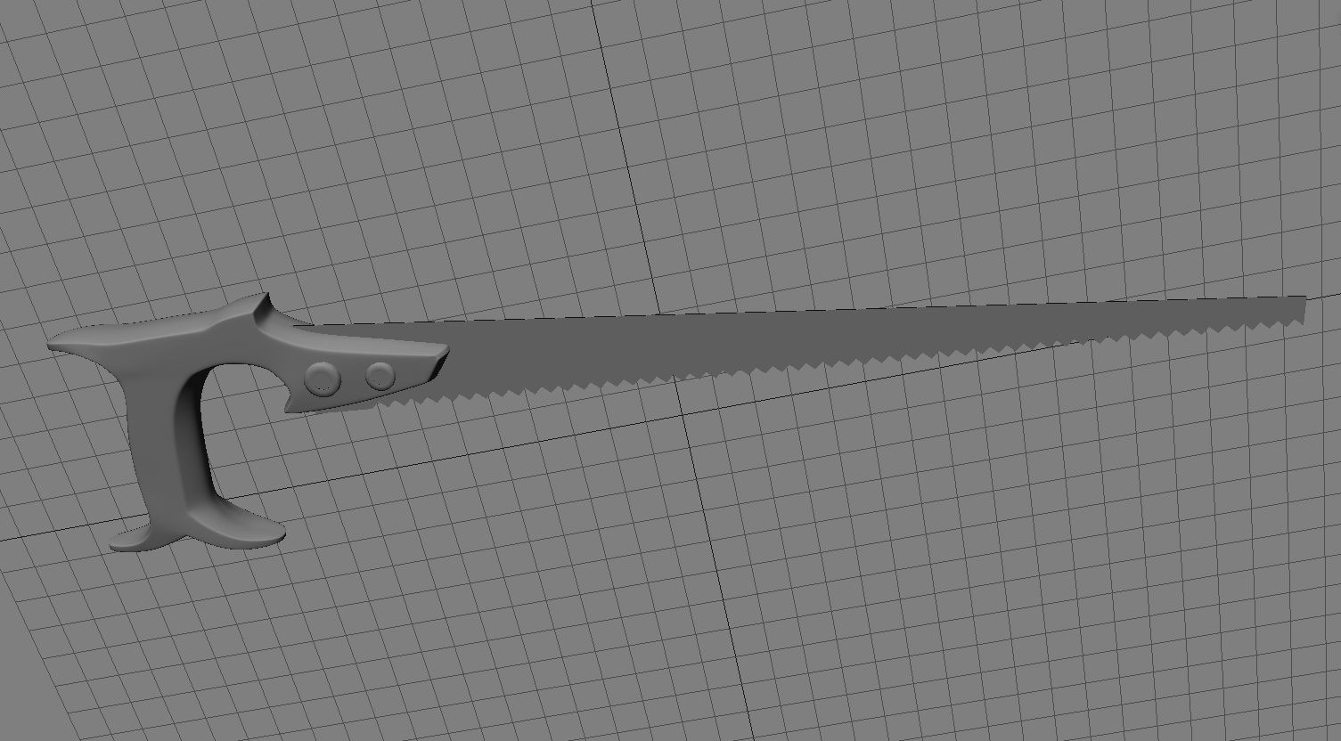 Saw 3D Model Low-poly 3D model_10