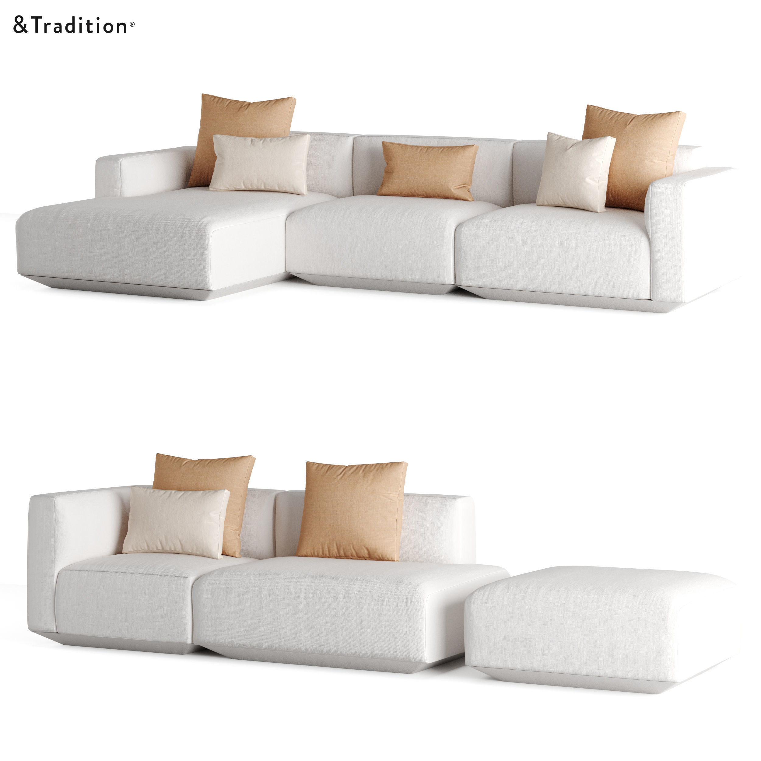 AndTradition - Develius Modular Sofa 3D model_1