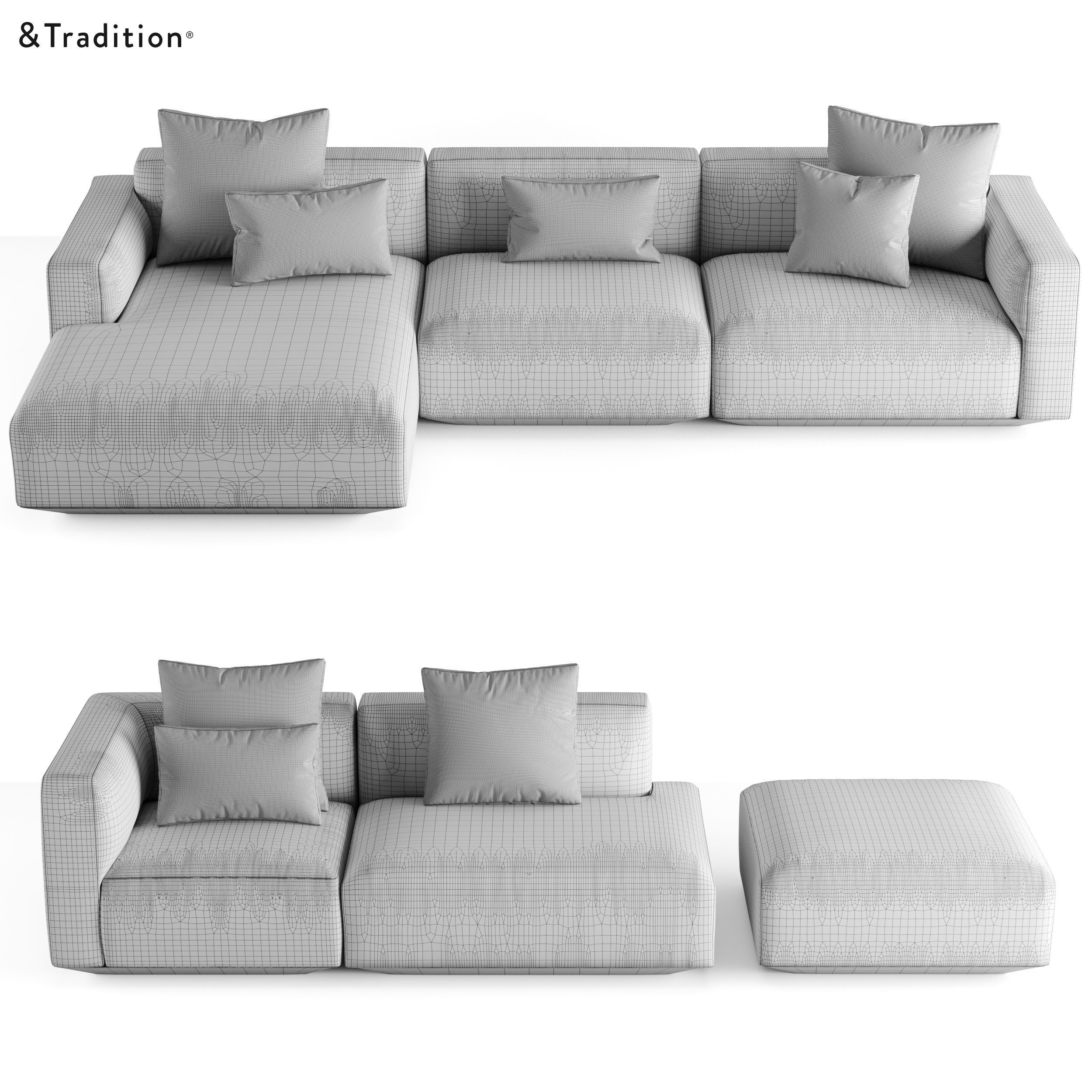 AndTradition - Develius Modular Sofa 3D model_7