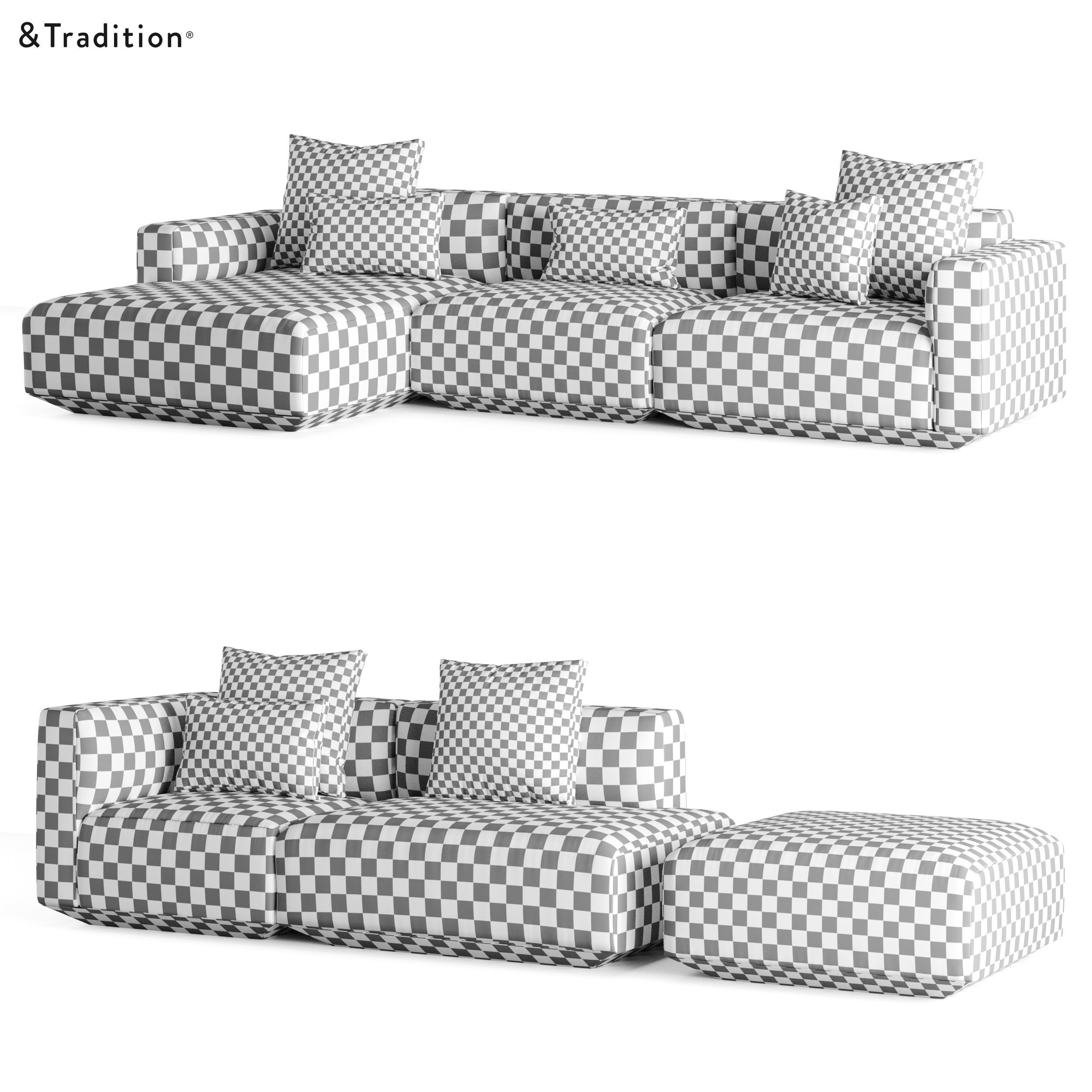AndTradition - Develius Modular Sofa 3D model_9
