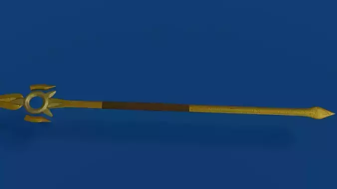 Pantheon  Spear  Free low-poly 3D model