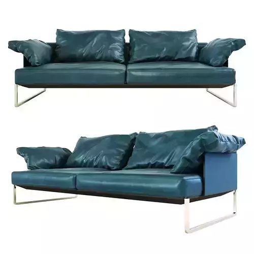 Arlon Desiree sofa and five variations of pillows
