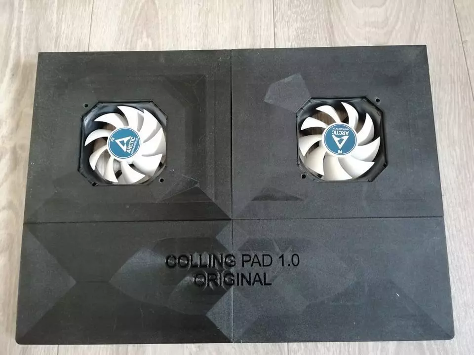 Laptop cooling pad 3D print model_0