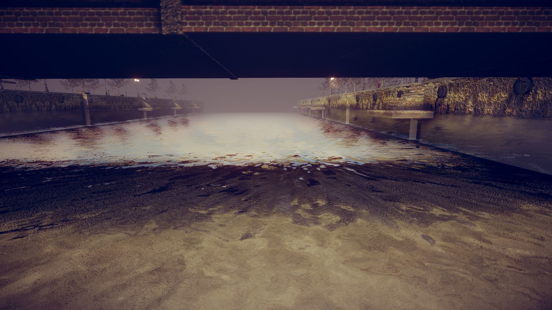 Lion Bridge Low-poly 3D model_8