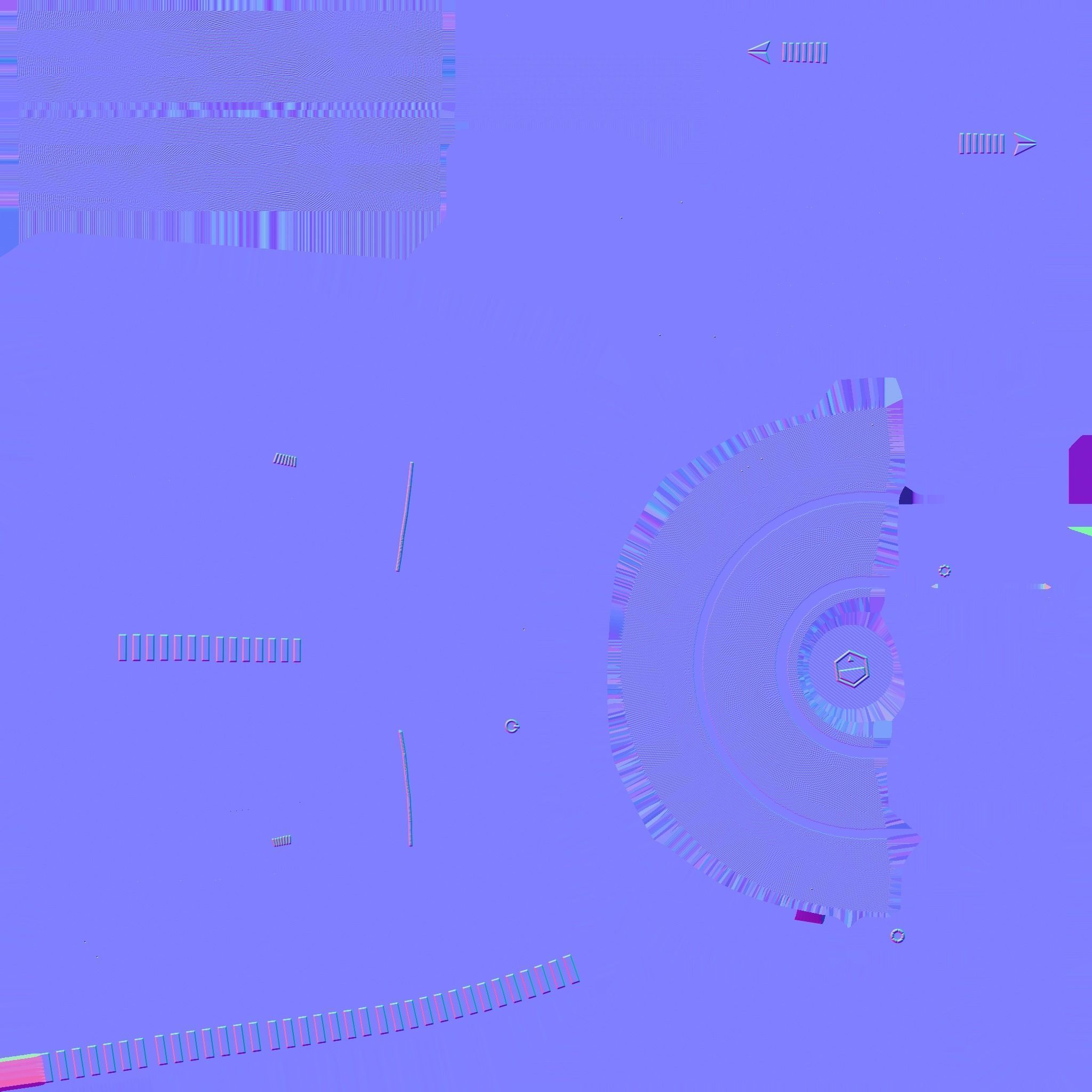 Sci-Fi Backpack 02 - Character Design Fiction Low-poly 3D model_17