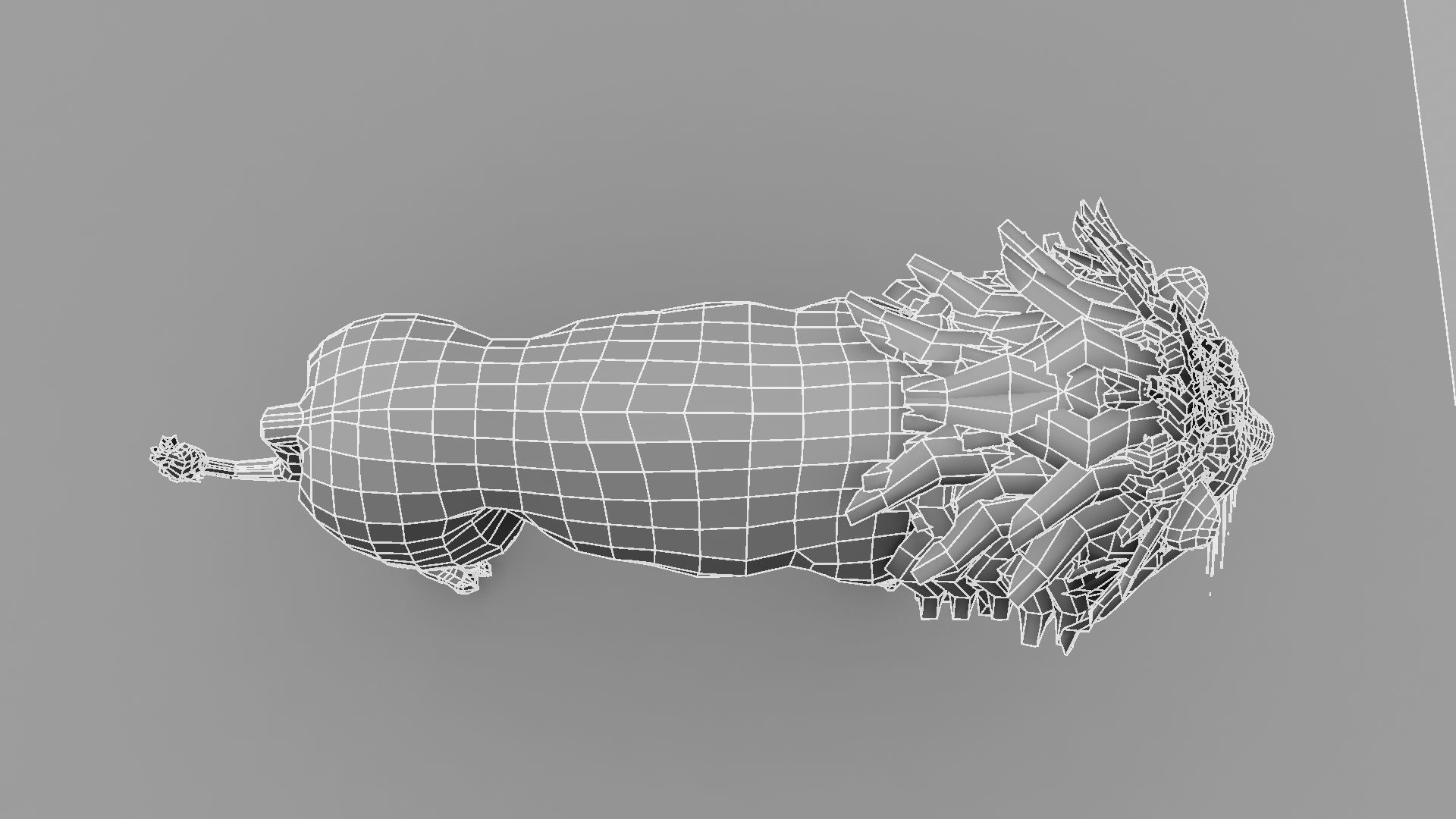 White Lion 3D model_19