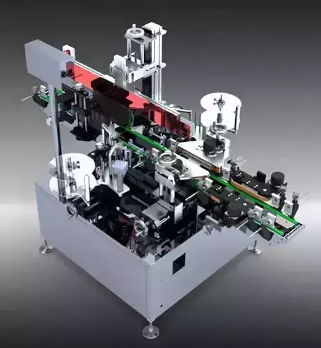 Labeling Machinery 3D model