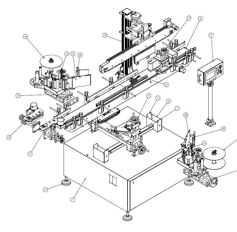 Labeling Machinery 3D model_22