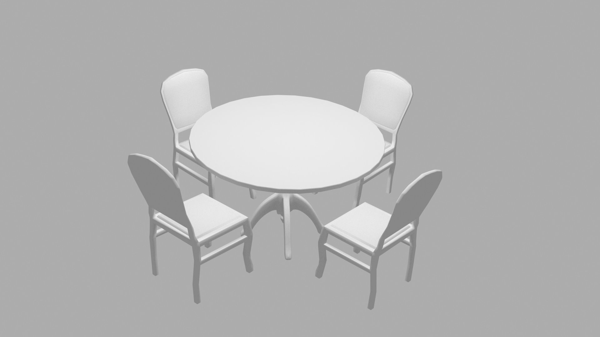round table 3D model_4