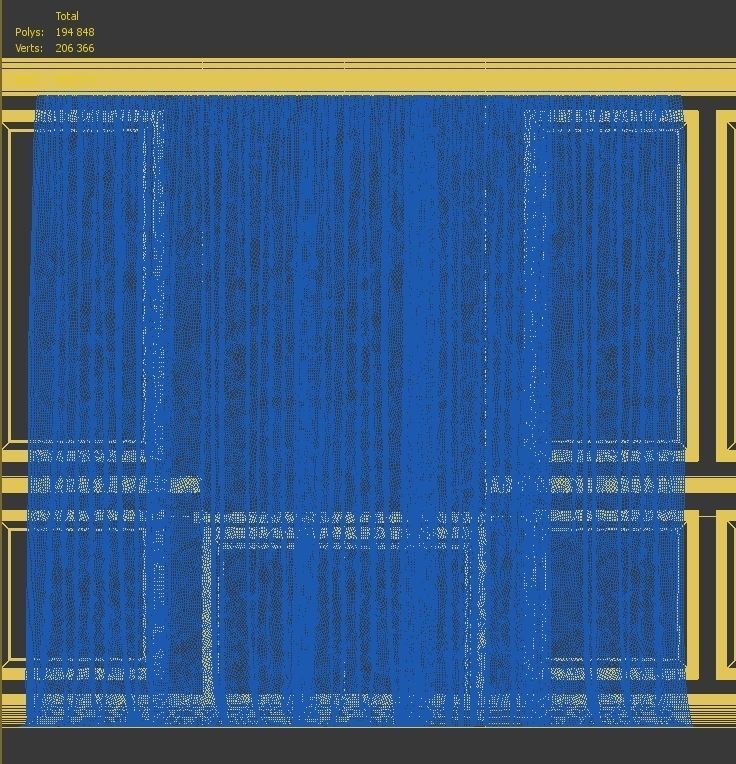 Curtain Set 359 3D model_3