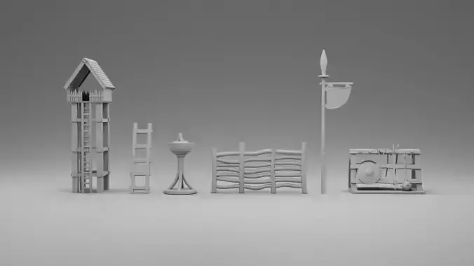 The decor of architecture of Vikings