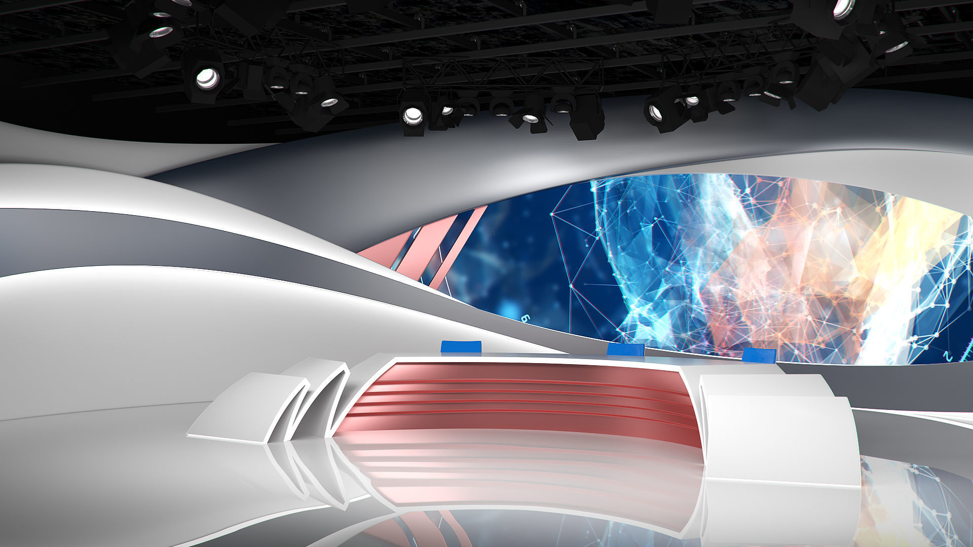 Virtual Studio 22 PBR Low-poly 3D model_2