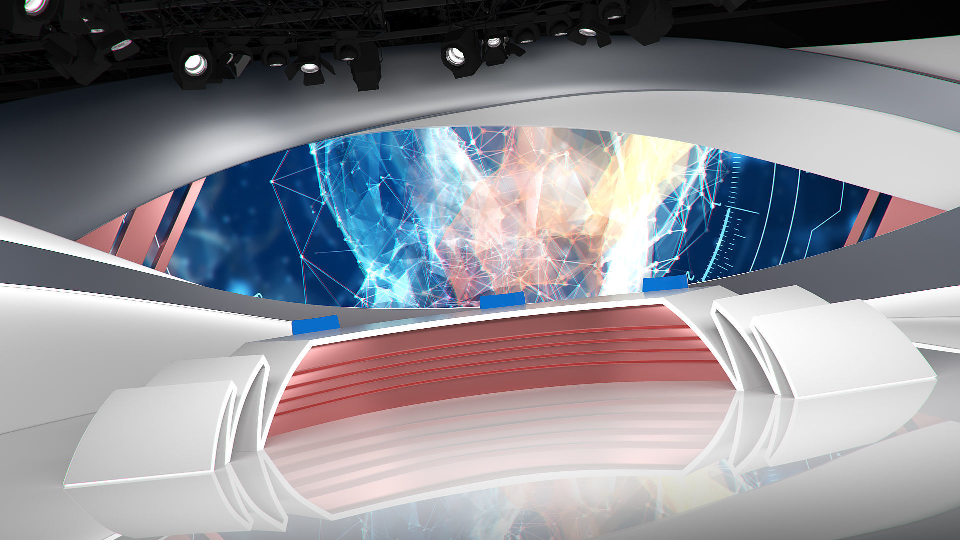 Virtual Studio 22 PBR Low-poly 3D model_7