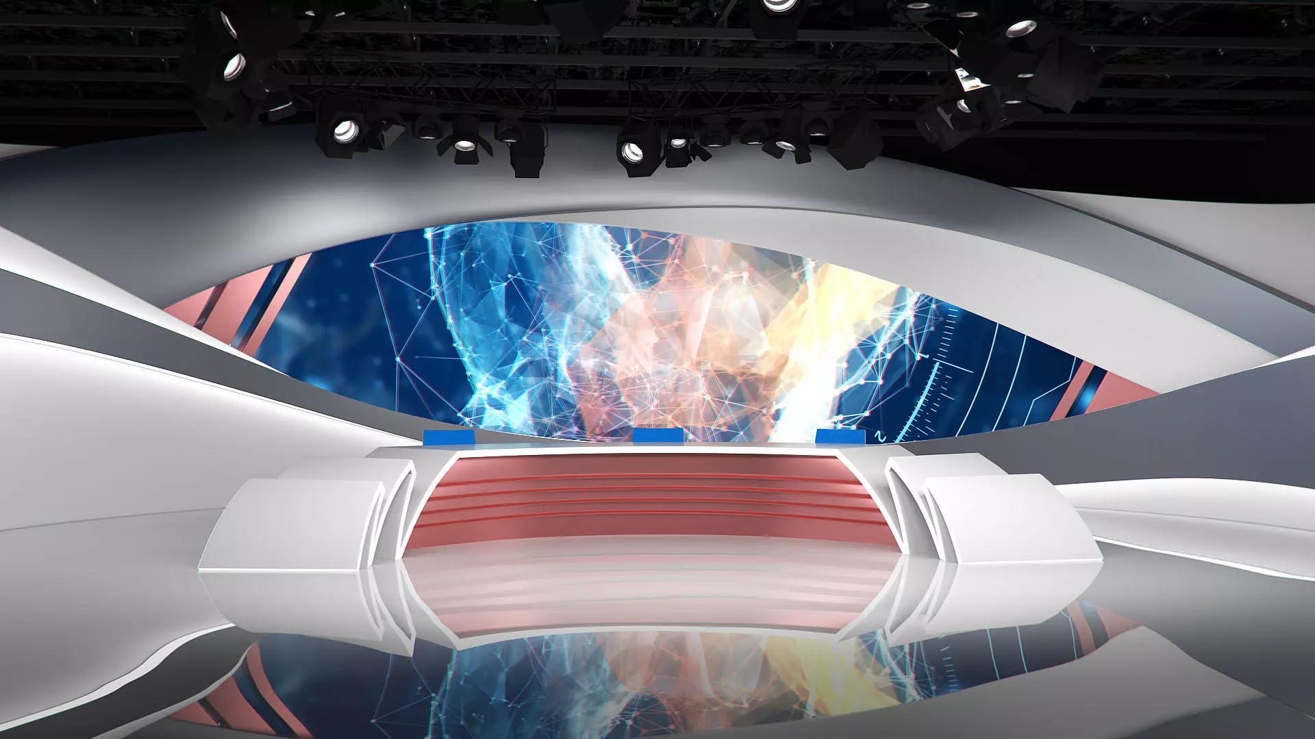 Virtual Studio 22 PBR Low-poly 3D model_0