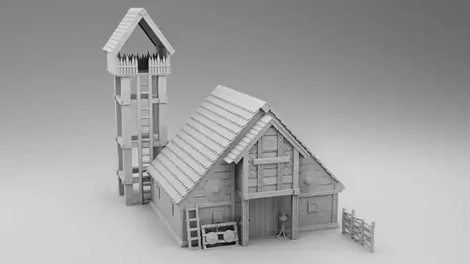 Viking watchmans house