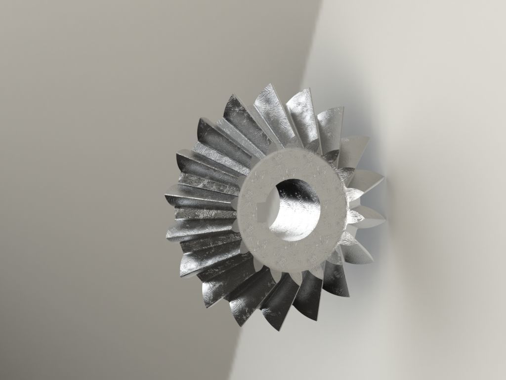 Meshing Gears Gear Mechanism 3D model animated CGTrader