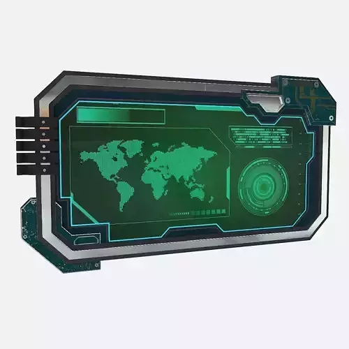 3D model SCI FI TABLET 2