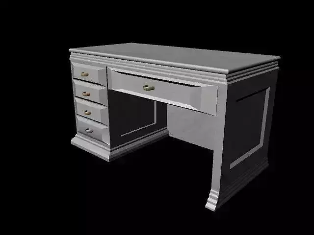Office desk 3D model 3D model Office desk 3D model 3D model