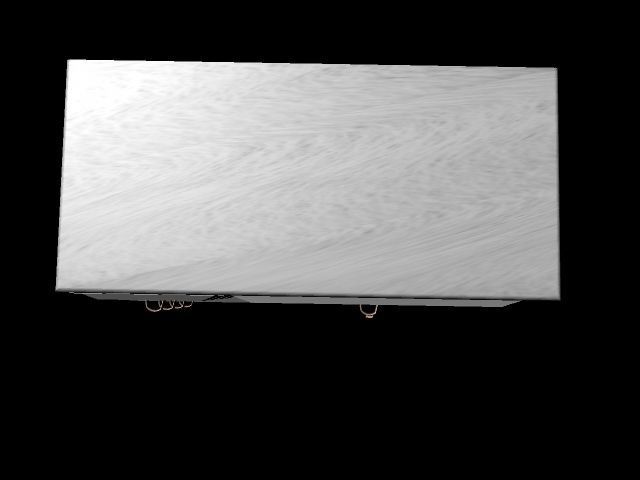 Office desk 3D model 3D model_5