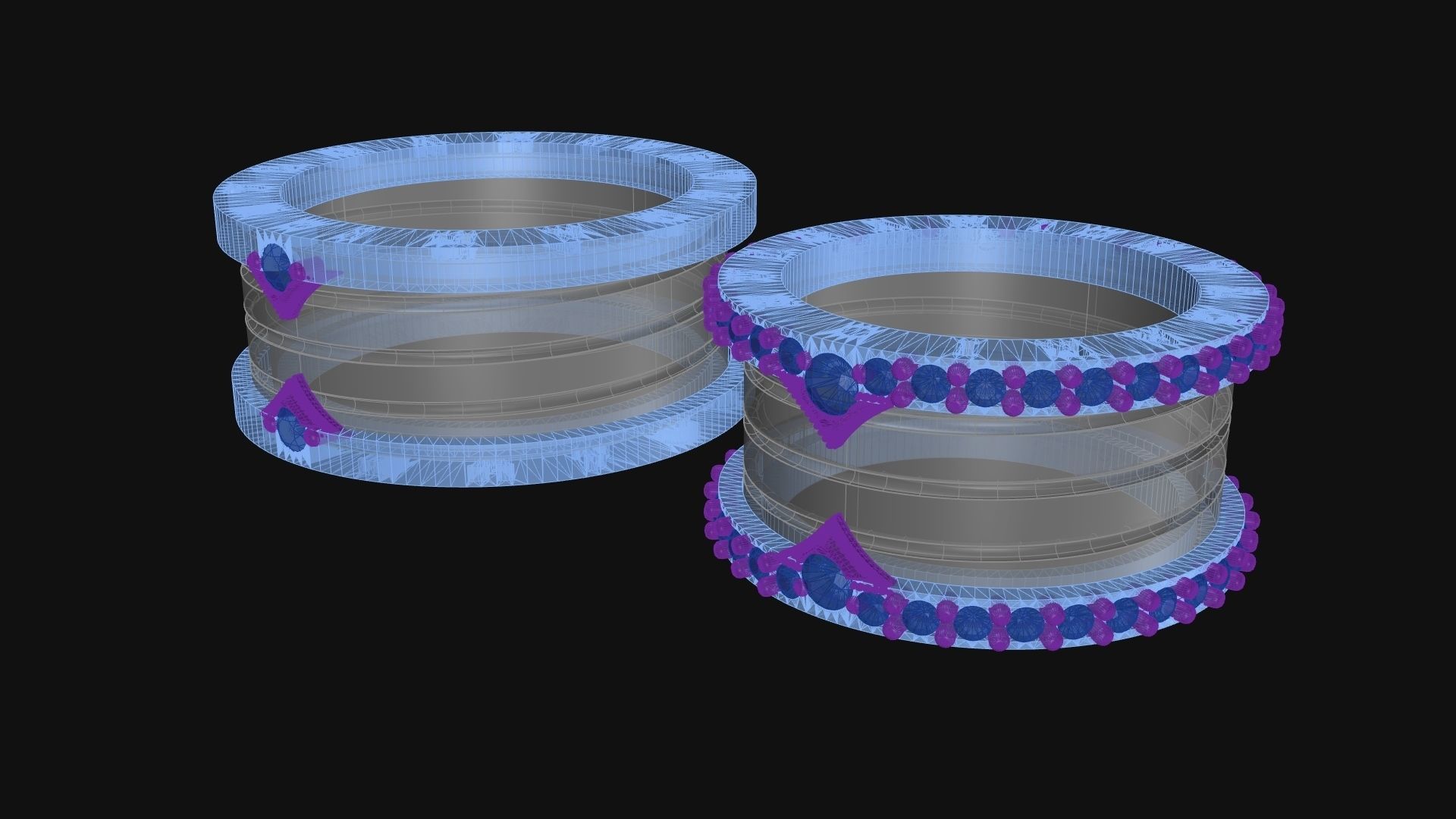 bvlgary ring model 3D print model_1