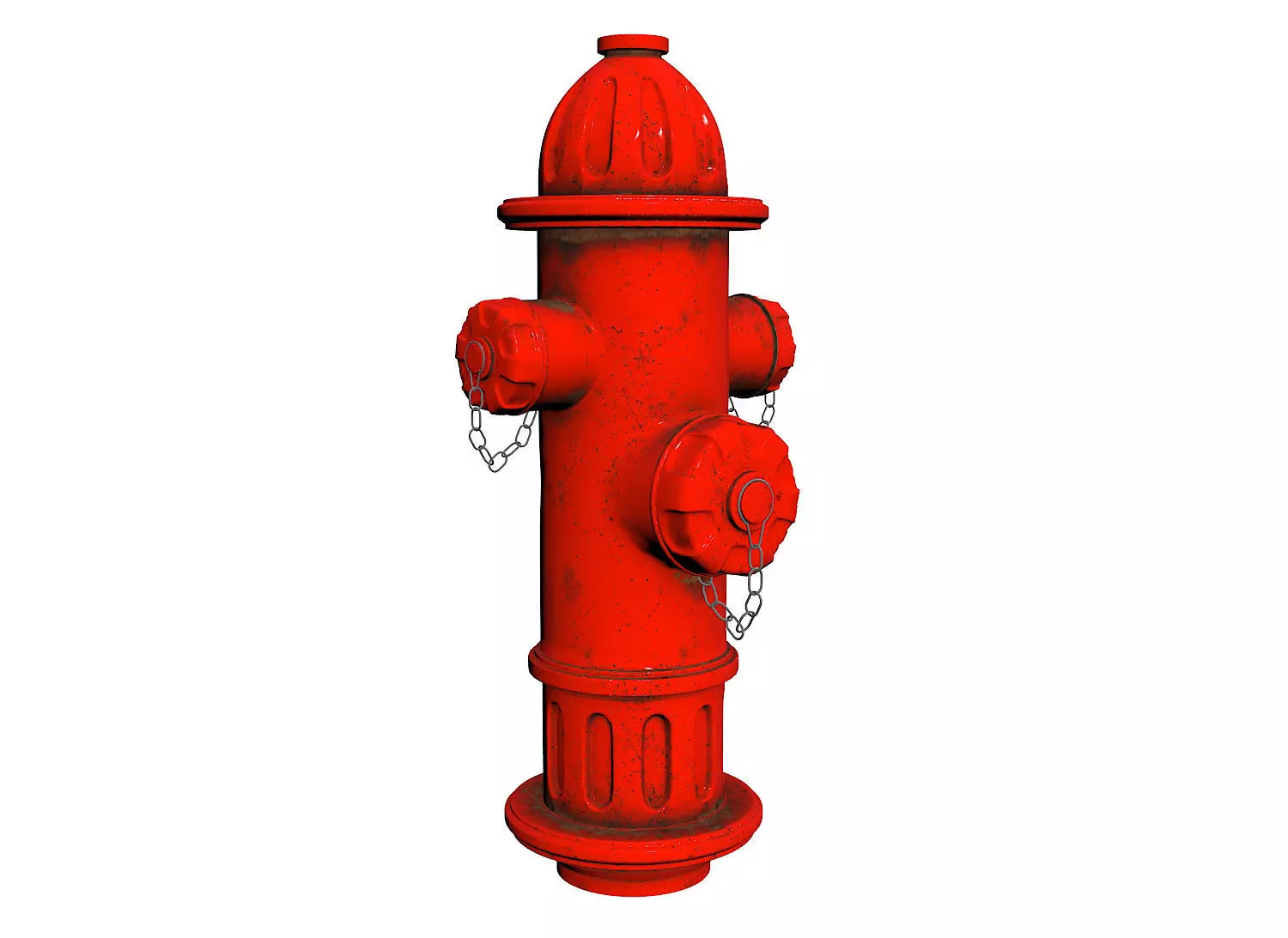 3D model HYDRANT fire Low-poly 3D model_0