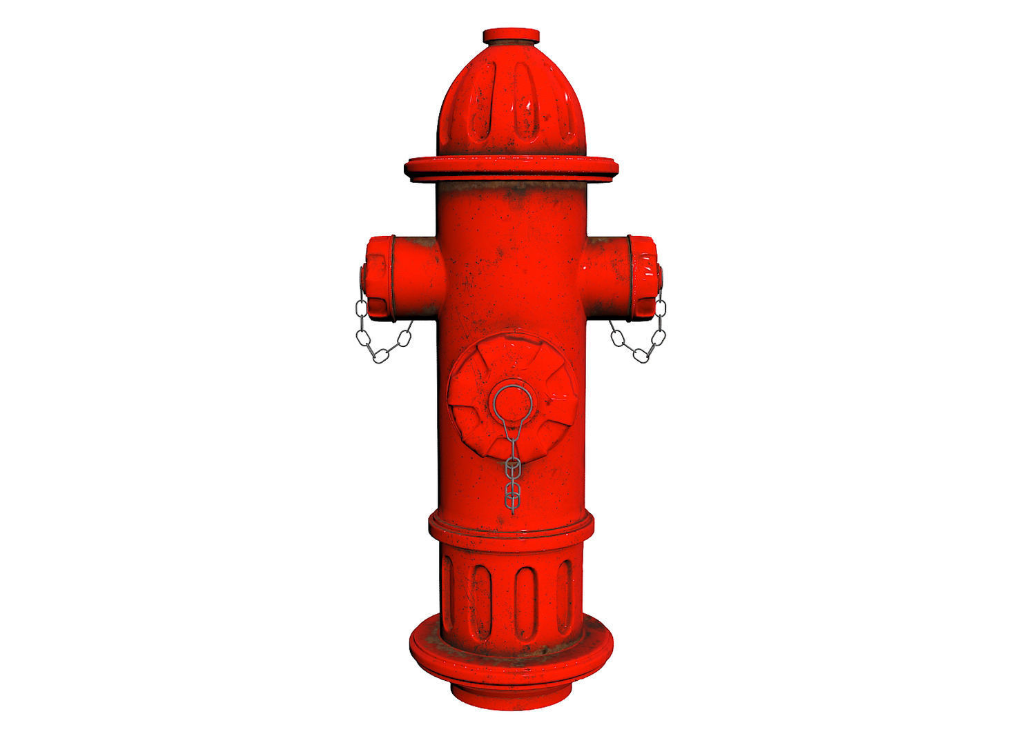3D model HYDRANT fire Low-poly 3D model_1