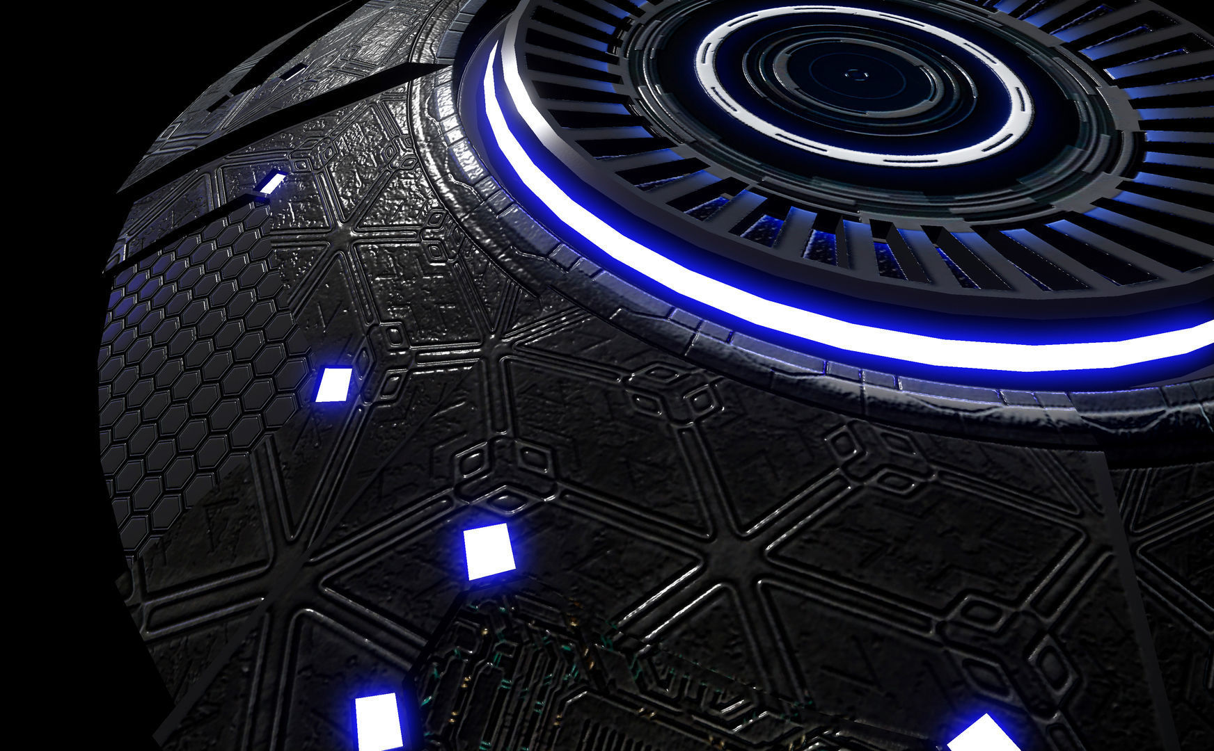 3d Model 3d Model Alien Ufo Space Craft Vr Ar Low Poly Cgtrader