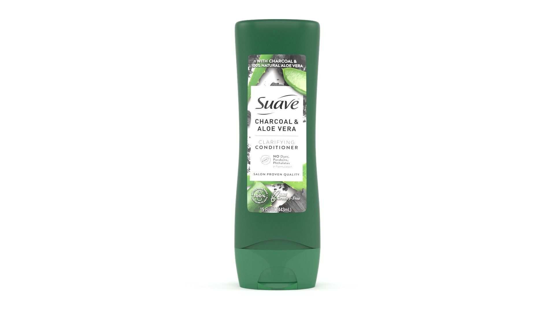 Suave Shampoo and Conditioner 3D model_1