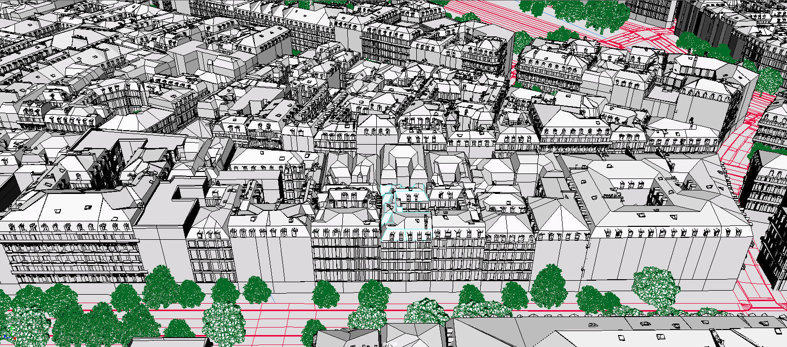 Arc De Triomphe Paris City 3D model_30