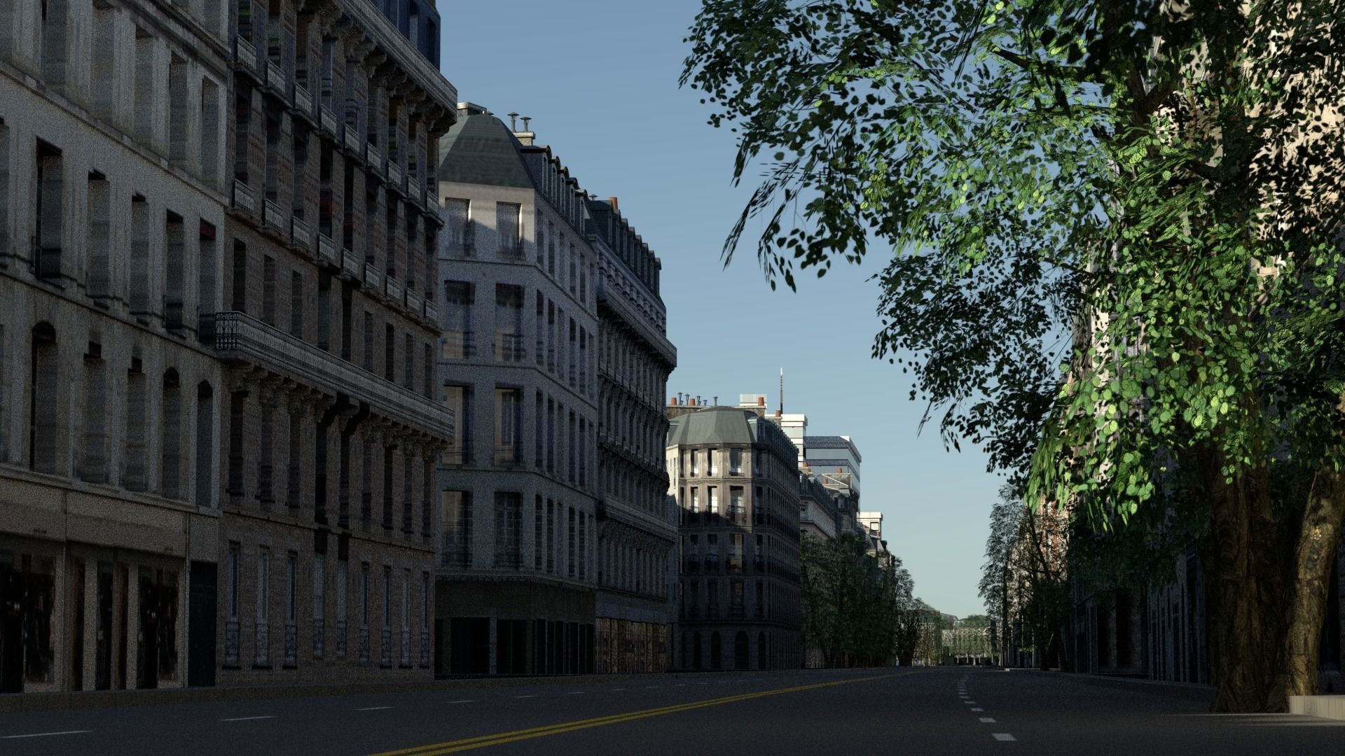 Arc De Triomphe Paris City 3D model_21