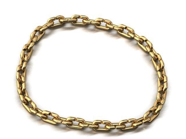 9MM LINK CHAIN 3D print model_1