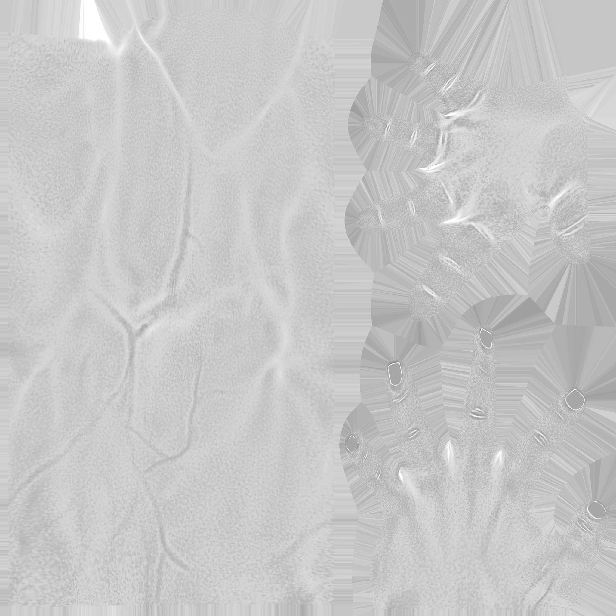 FPS hand glove tactical 05 s7 Low-poly 3D model_18