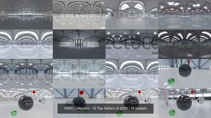 HDRI Collection - 10 Top Sellers of 2020 Texture