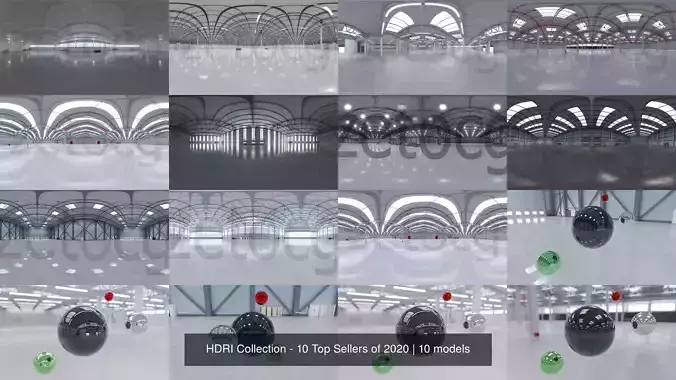 HDRI Collection - 10 Top Sellers of 2020 Texture