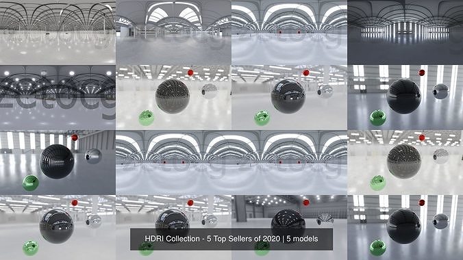 HDRI Collection - 5 Top Sellers of 2020 Texture