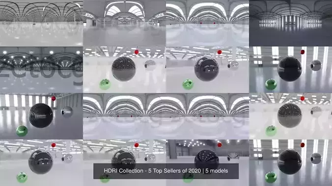 HDRI Collection - 5 Top Sellers of 2020 Texture