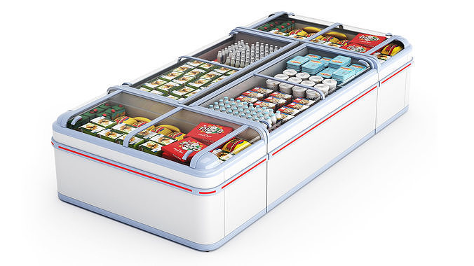 Refrigerated Display Cases 3D model
