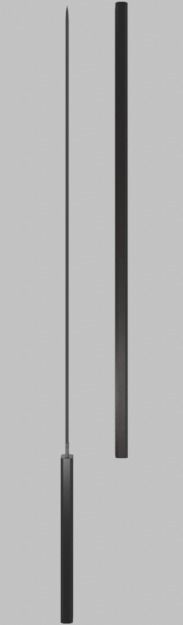 Sword of Kusanagi - Sasuke Uchiha 3D model_5