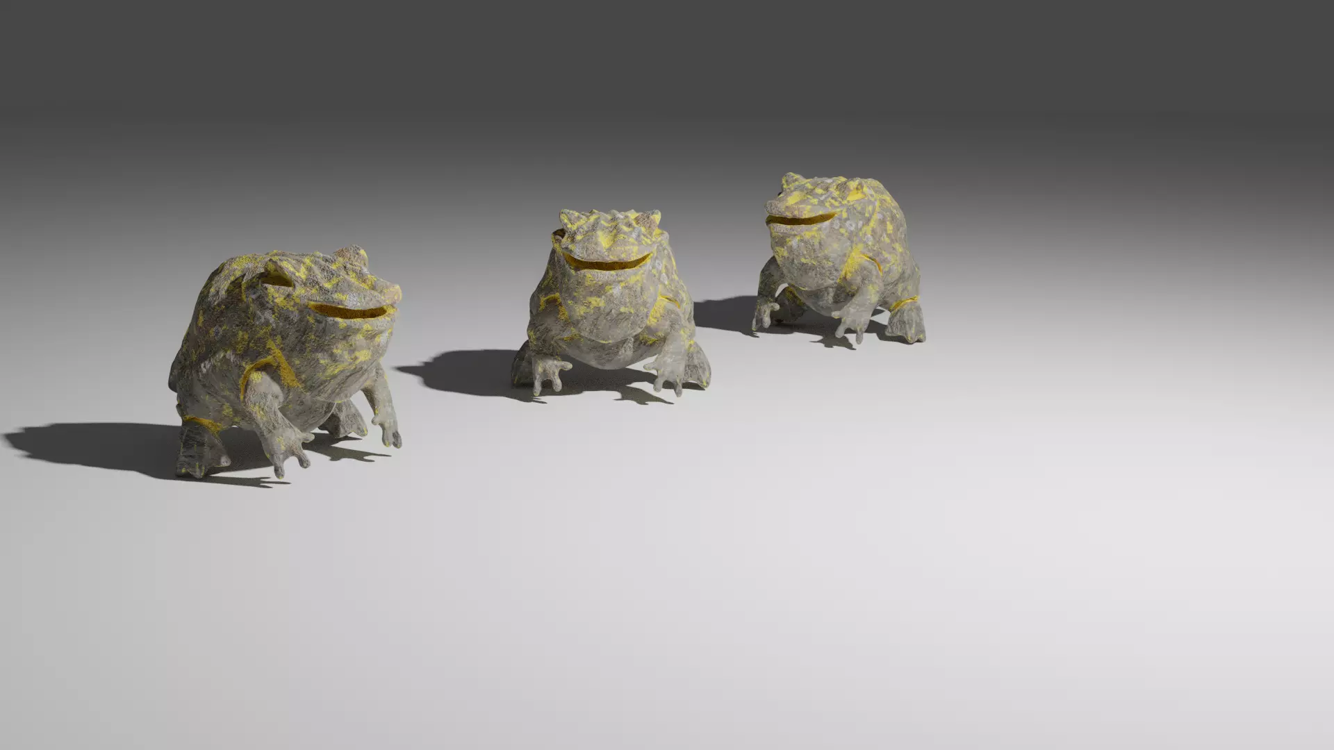 Ancient indonesian frog 3D model_0