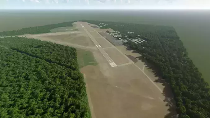 Marthas Vineyard Airport 3D model