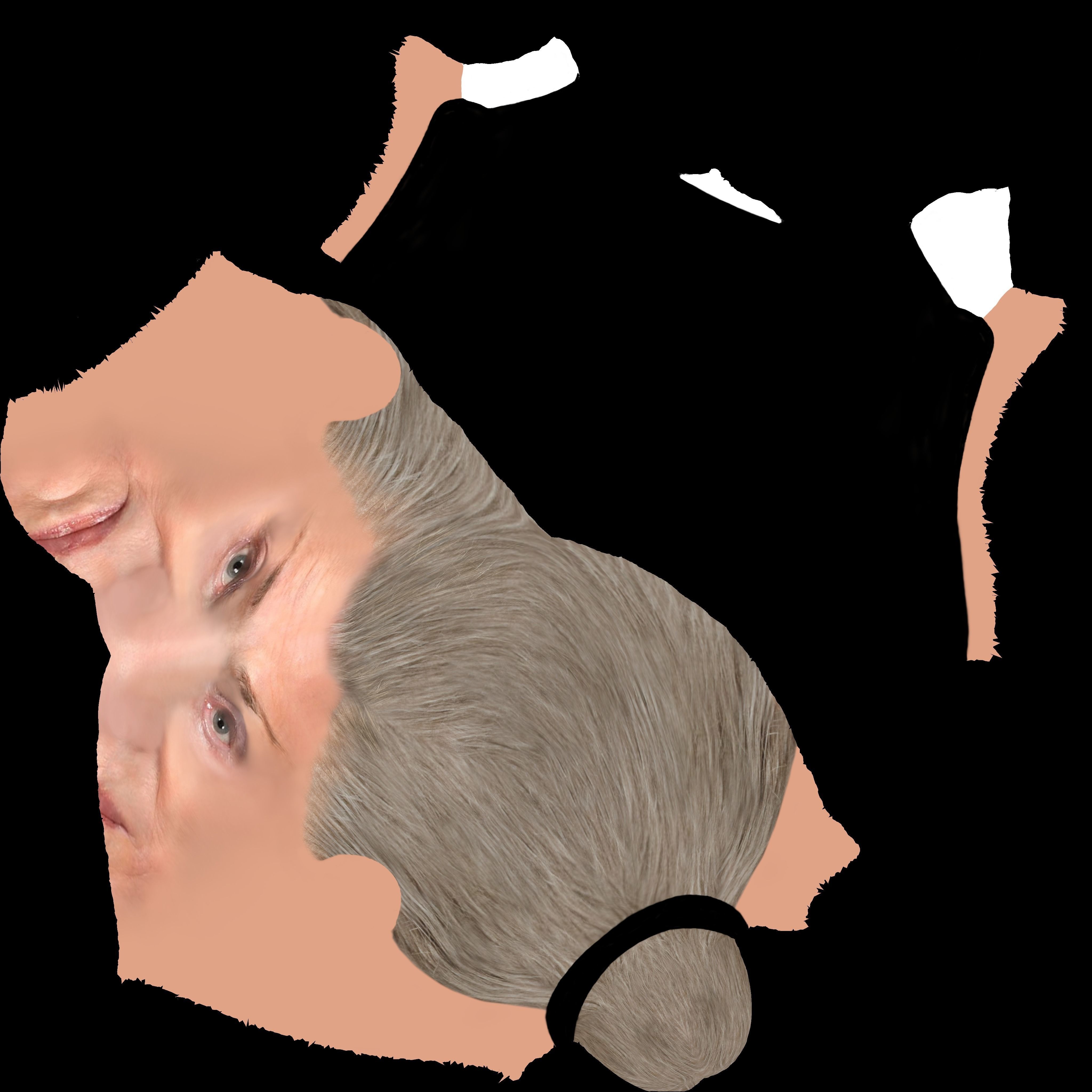 Ruth Bader Ginsburg bust ready for full color 3D printing 3D print model_20