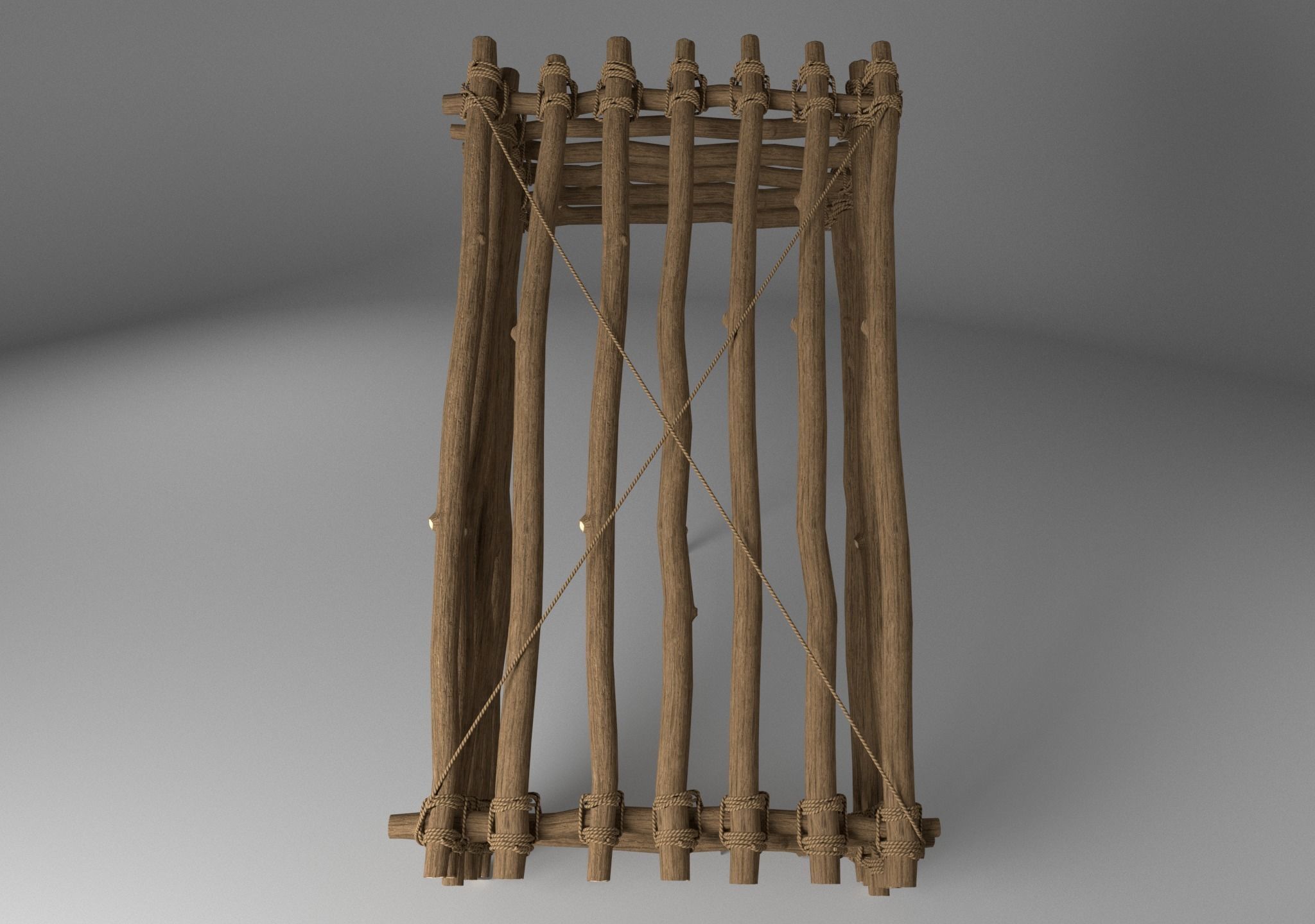 Rabbit Trap 3D model_4