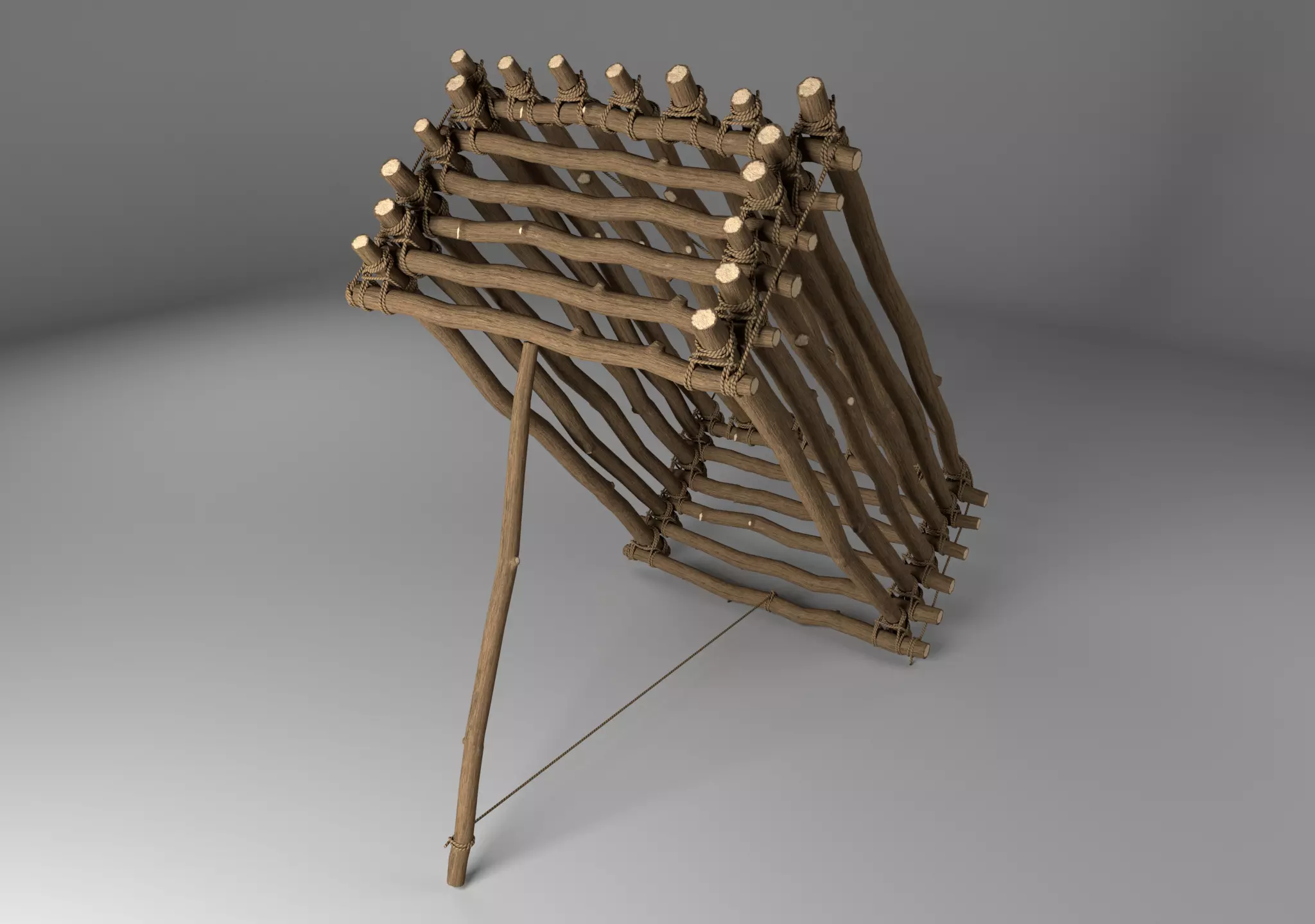 Rabbit Trap 3D model_0