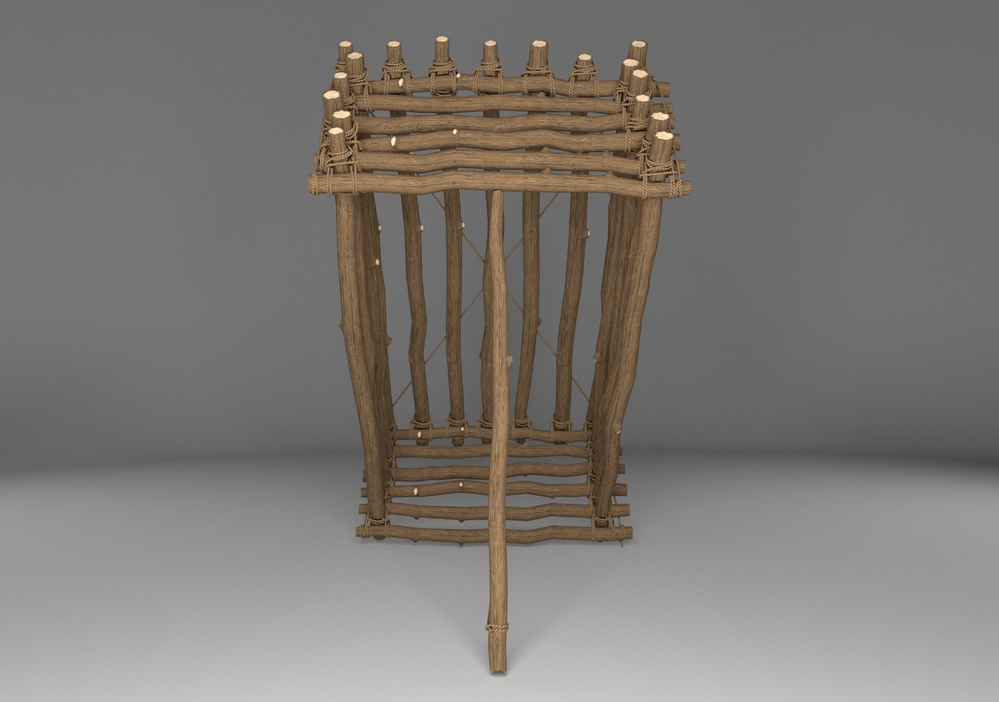 Rabbit Trap 3D model_3