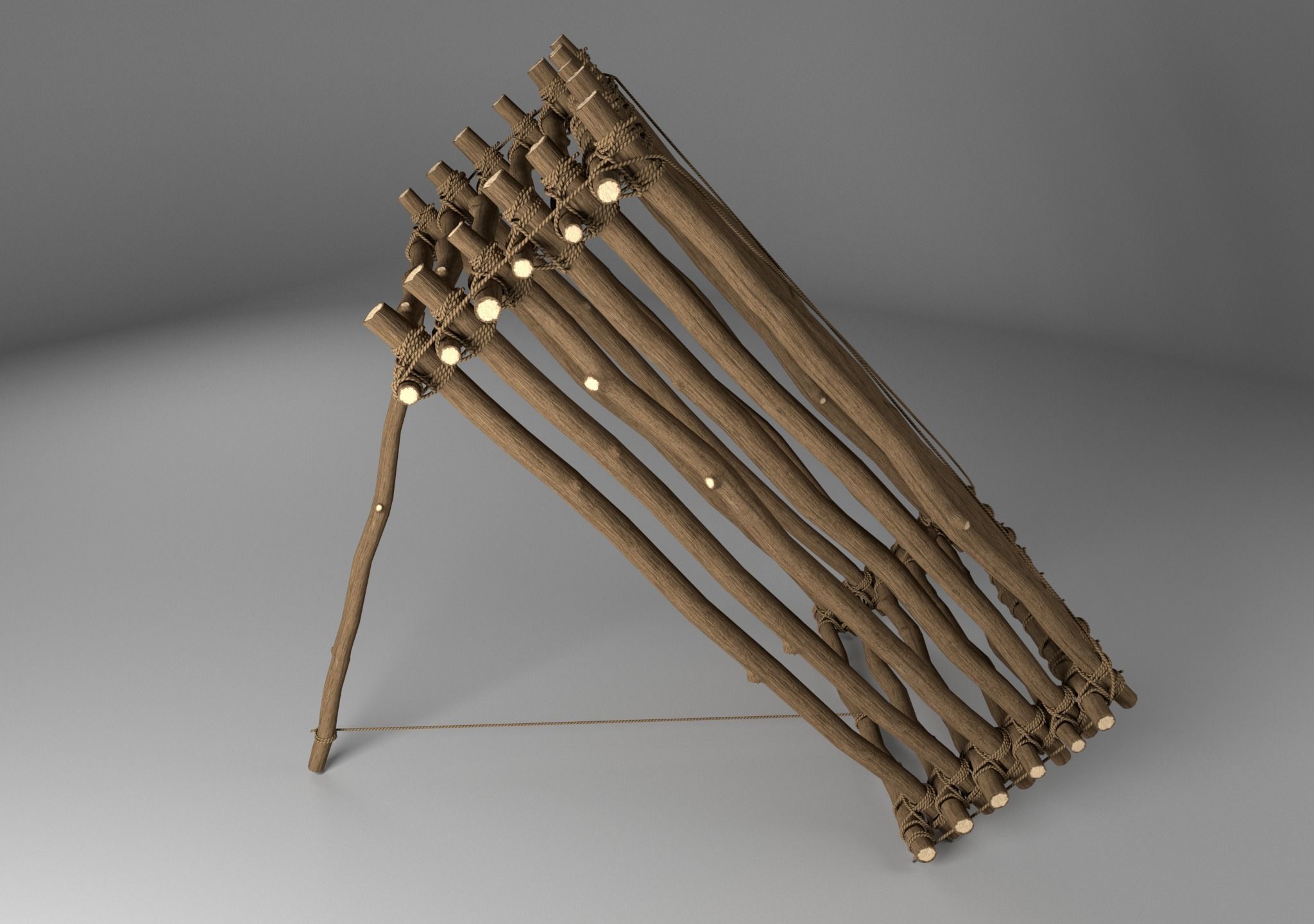 Rabbit Trap 3D model_2