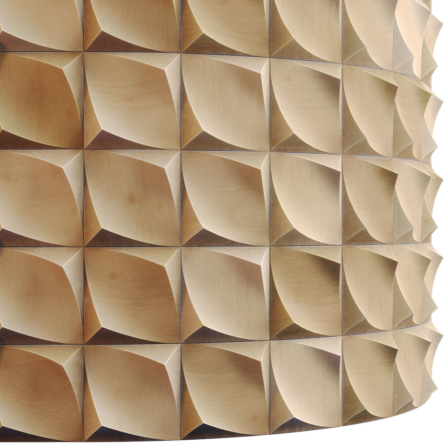 20 Wooden 3D Panel Materials 01 - PBR - 4K Low-poly 3D model_35