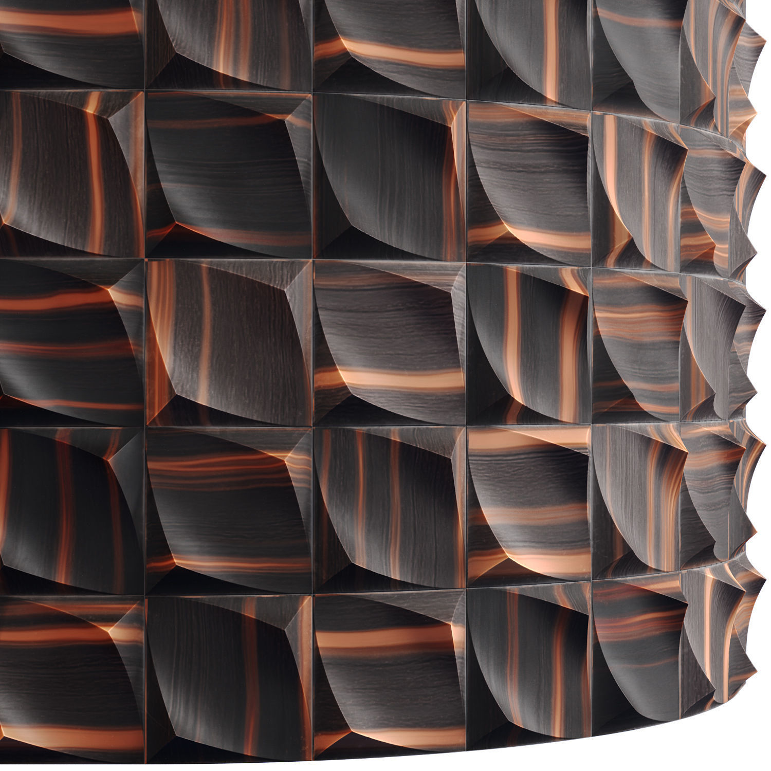 20 Wooden 3D Panel Materials 01 - PBR - 4K Low-poly 3D model_41