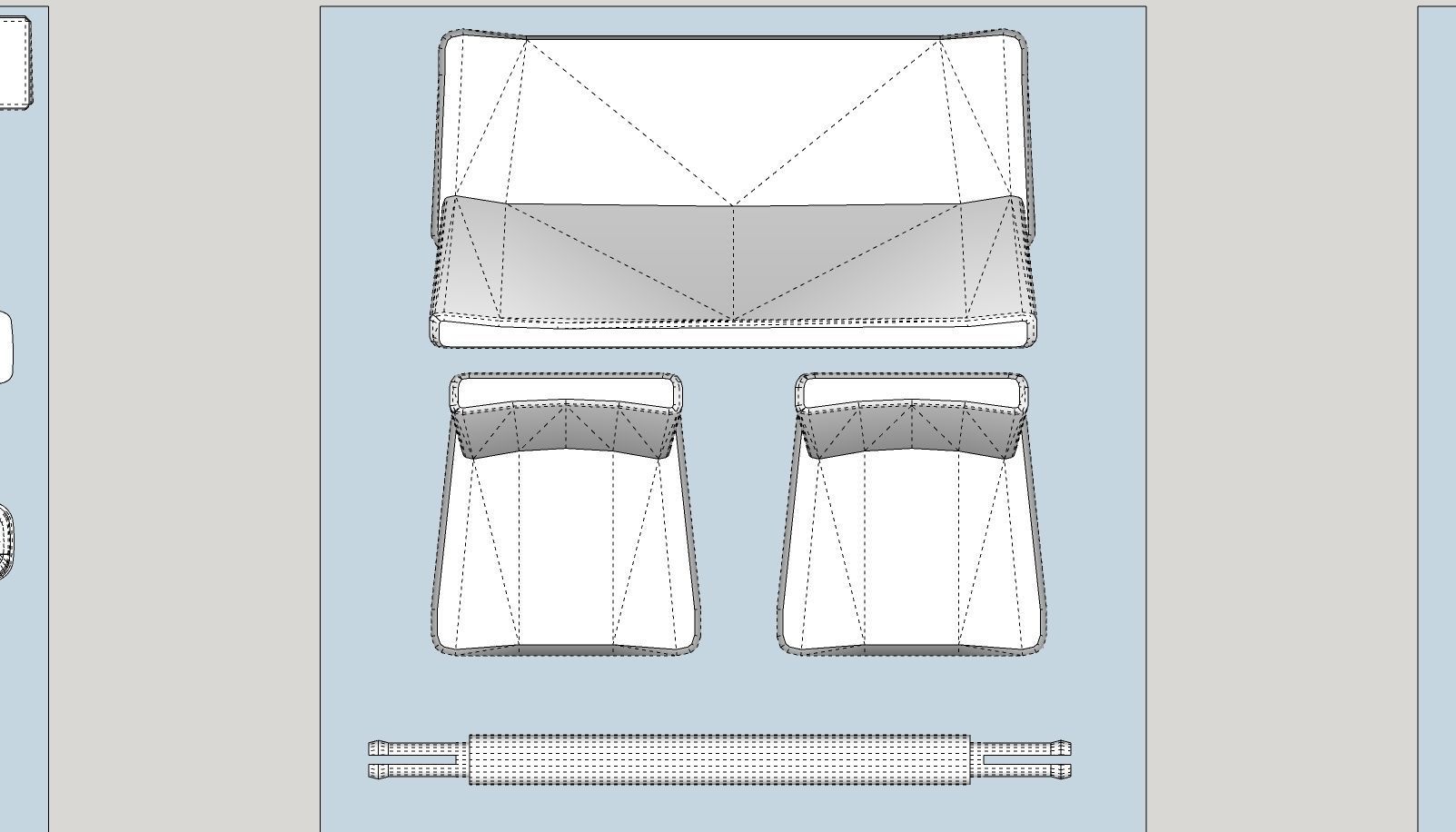 Volkswagen Safari or Thing PRINTABLE scale 1 to 10 3D print model_7
