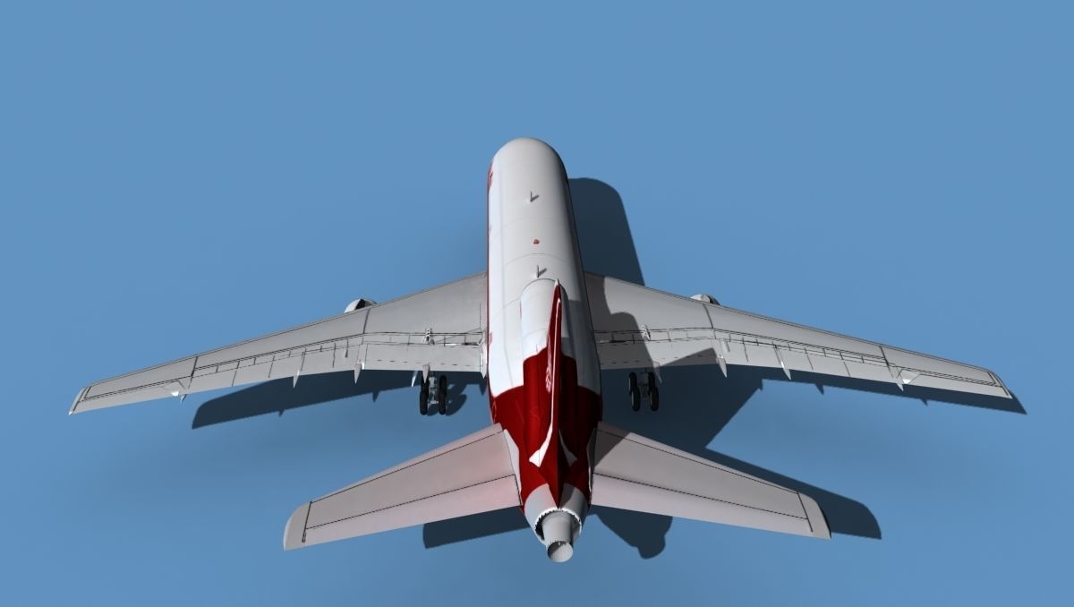 Lockheed L-1011-50 Aero Peru 3D model_7
